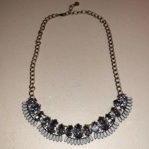 Loft Silver and Gold Chunky Necklace